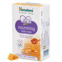 Himalaya Nourishing baby soap 75 gms- Honey Milk Sunflower Castor Oil FREE SHIP - $14.27
