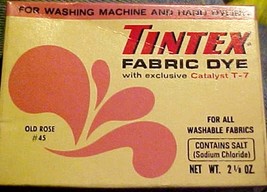 Tintex Vintage Old Rose Clothes Dye - £3.99 GBP