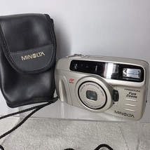 Minolta Freedom Fun Zoom AF Date 35-60mm Point &amp; Shoot Film Camera - $554.66 MXN
