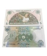 Uganda 5 Shillings Banknote UNC – Shilingi Tano – Agriculture Design - $4.93 CAD
