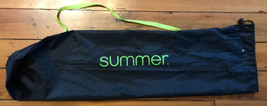 Summer Brand Pop N Sit Travel High Chair Case Black Drawstring Bag Nylon... - $15.99