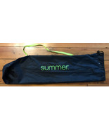 Summer Brand Pop N Sit Travel High Chair Case Black Drawstring Bag Nylon... - £12.71 GBP