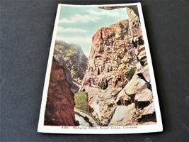 4369- Hanging Rock, Royal Gorge, Colorado -1900s Unposted Postcard. - £6.78 GBP