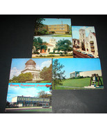 6 Vintage Buildings POSTCARDS Truman Library Calvary Church Grants Tomb ... - $25.89 CAD
