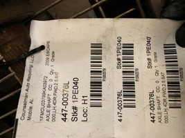 Driver Axle Shaft Front Axle 2.5L VIN 7 8th Digit Fits 09-12 ESCAPE 1039... - €96,13 EUR