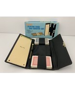 Vintage Playing Card Set With Coasters 2 Sealed Decks NOS Hong Kong 1970’s - £13.28 GBP