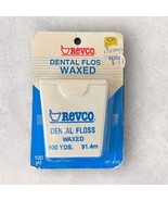 1 x Vintage Revco Dental Floss Waxed New Old Stock In Original Packaging - $27.12 CAD