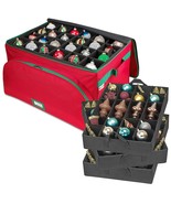 Premium Christmas Ornament Storage Containers  Holds Up To 72-4 Ornament... - £147.05 GBP
