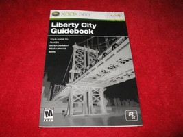 Grand Theft Auto Liberty City : Xbox 360 Video Game Instruction Booklet - £1.57 GBP