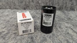 Motor Run Start Capacitor 35-161D250 161-193MFD 220/250VAC Round - Rotom... - $12.99