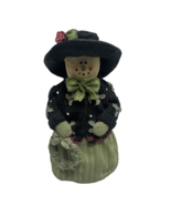 Artisan Flair  Plum Pudding Snowmen Resin Christmas Figurine Vintage Sno... - $20.66 CAD
