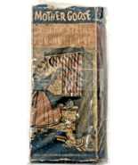 Vintage Mother Goose  Sweetheart Drinking Straws P2 - $16.20 CAD