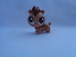 Littlest Pet Shop Pawsabilities Tan Pet Gold Green Eyes - £2.30 GBP