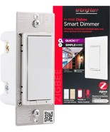 Paddle Smart Dimmer, White, Enbrighten 43080 Zigbee Light Quickfit And - £41.58 GBP