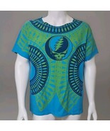 Grateful Dead Vintage Shirt Mens L/XL Steal Your Face All Over Mandala P... - $49.92