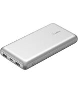 Belkin BPB012BTSL 20K POWER BANK USB-A C 15W SILVER 15-RETAIL BOX (PLAST... - $1,727.46 MXN