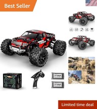 36KM/H High-Speed 1:18 Off-Road RC Car - 4WD with Charger &amp; Batteries In... - $128.99