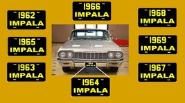 Chevy Impala LICENSE PLATE | 12&quot;X6&quot; | Great for show cars or low riders - $21.99