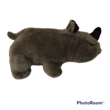 1988 Lush Plush Commonwealth Rhinoceros Plush Stuffed Animal Rhino Toy V... - $15.83