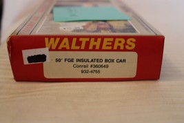 HO Scale Walthers, 50&#39; Box Car, Conrail, Yellow, #360649 932-4755 Built - £30.02 GBP