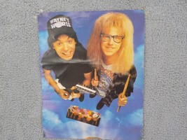 WAYNE&#39;S WORLD POSTER 16X20 IN SATURDAY NIGHT LIVE CELEBS MIKE MYERS DANA... - £15.27 GBP