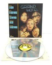 Grand Hotel Laserdisc LD Hollywood Allstar Greta Garbo John Barrymore Li... - £7.89 GBP