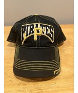 Pittsburg Pirates Baseball Cap Patch Embroidered One Size Black Yellow S... - $23.00 CAD