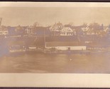 Richmond, Maine from Spaulding&#39;s Island Pre-1907 RPPC Real Photo Postcard - £13.76 GBP