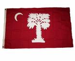 AES 3x5 Embroidered Sewn South Carolina Big Red SC 100% Cotton Flag 3&#39;x5&#39; - $68.88