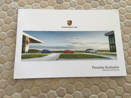 Porsche Exclusive Ultimate Personalization Options Rare Brochure 2015 Usa Ed - $19.95