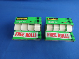 Scotch Magic 3M Tape 3/4 Inch x 325 Inches 8 Rolls Strong and Secure Disappears - £677.12 GBP