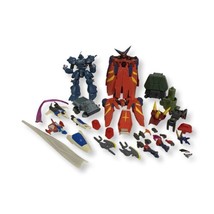 Large Vintage Gundam Parts Figure Accessories Lot Shield Wings Guns Bandai 1:144 - £23.59 GBP