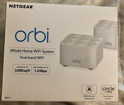 Netgear Orbi Whole Home  Mesh WiFi System (2-pack) Dual-Band 3,000 sqft - £101.61 GBP