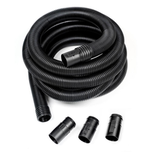 Vacuum Hose 2-1/2 in. x 20 ft. Dual-Flex Wet Dry Shop Vac Flexible Tug-a-long - £31.65 GBP