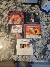 lot 5 soundtrack CDs #18 Camelot Gone Wind Lincoln South Pacific Public ... - £12.45 GBP