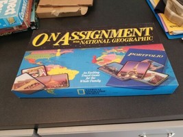 Brand New Vintage 1990 On Assignment With National Geographic Travel Boa... - £14.24 GBP