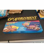 Brand New Vintage 1990 On Assignment With National Geographic Travel Boa... - $24.44 CAD