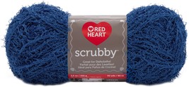 Spinrite Red Heart Scrubby Yarn - Royal, 1 Pack of 6 Piece - $66.85