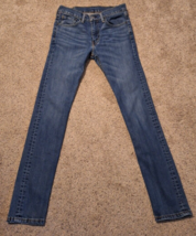 Levi&#39;s 519 Jeans Mens W29 L30 Extreme Skinny Med Wash Stretch Classic Denim - $23.28