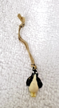 Vintage Miniature Celluloid Cracker Jack Gumball Prize Charm Penguin Figure - $8.42