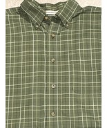 L.L.Bean Button Down Men Shirt Large Wrinkle Resistant Traditional Fit G... - €13,87 EUR
