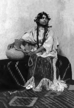 Taos Woman Seated With Water Jug 20 x 30 Poster - £20.46 GBP