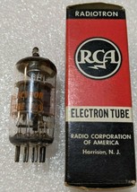 6BL8 / ECF80 One (1) Rca Tube Nos Nib Made In Germany Top Halo Getter - $10.40