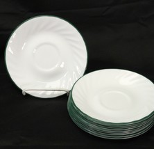 Corelle Callaway Saucers 6 1/4&quot; Lot of 10 - £13.42 GBP