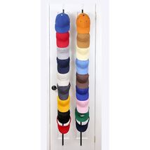 Caprack18 Over-The-Door Hat Rack, Holds up to 18-36 Caps, Black - $31.69