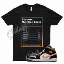 Black SUCCESS T Shirt for Air J1 1 Peach Mocha Apricot Agate Brown - £20.17 GBP+
