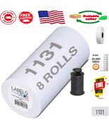 20,000  Price Labels for Monarch 1131 Gun - 8 Rolls, Ink Roller Included - $45.53