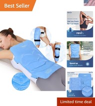 Extra-Large Reusable Ice Pack for Full Back: Long-Lasting Pain Relief &amp; ... - $728.59 MXN