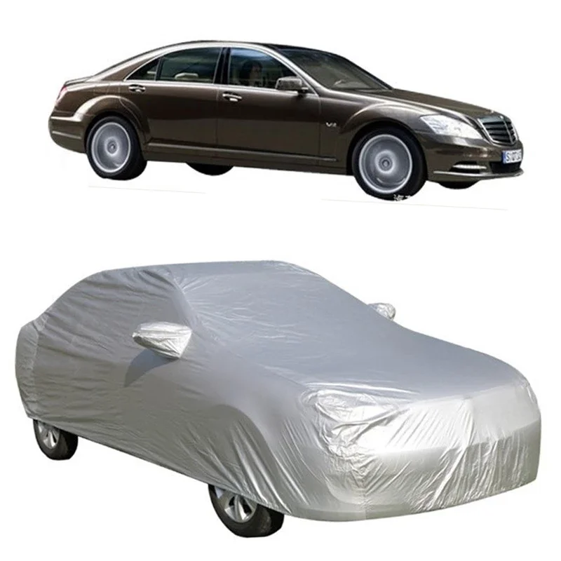 Full Car Cover Indoor Outdoor Sunscreen Heat Protection Dustproof Anti-UV - £26.15 GBP+