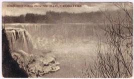 Postcard Horse Shoe Falls From The Island Niagara Falls Undivided - £3.93 GBP